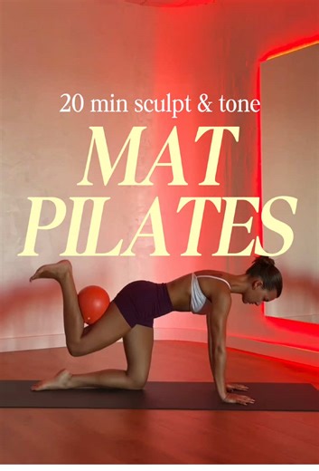 20 minutes of slow, intentional movement 💋 We're using a squishy ball throughout to deepen the connection, challenge stability, and create that sneaky burn Pilates does best. 4 rounds / 30s each exercise / 20 mins Save it for your next mat session ✨ #pilates #wellnesstok #athomeworkout #pilatesinstructor #pilatesinspo