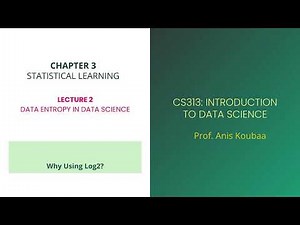 [CS313] Understanding Entropy: The Role of Log2 in Information Theory