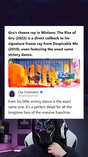 Minions The Rise of Gru 2022 Grus Cheese Ray is a Callback to His Freeze Ray