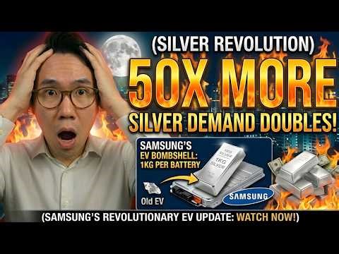 SAMSUNG JUST DROPPED A BOMBSHELL: 1kg Of Silver Per EV Battery — 50x More Than Current EVs...