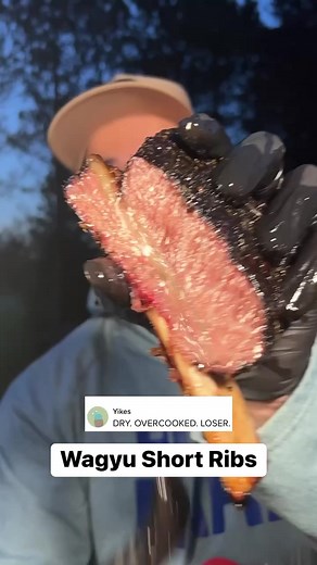 Massive Juicy Wagyu Short Ribs 🍖 #wagyu #shortribs #grillingseason #bbqlife #steaklover #foodie #tailgating #bbqrecipe | Chef Cuso