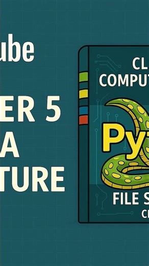 #class12 computer science ch5