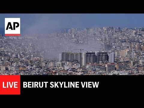LIVE: Beirut skyline after Israel launches airstrikes