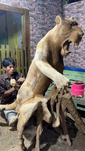 Easy way to draw panthera fur #woodworking #ideas | Bumi Karya Jati