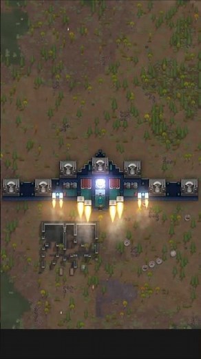 🤺5 Pilum Turrets on a Gravship! RimWorld Modded 🛠️