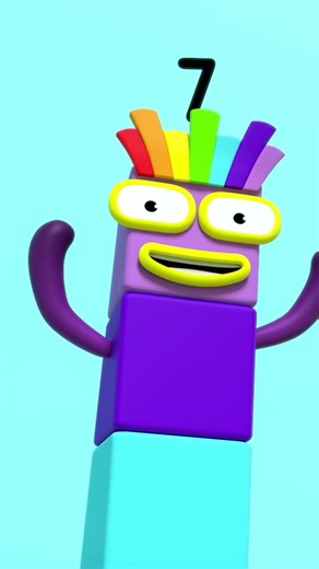 Tout sur Numberblock 7 | Apprendre à Compter | ​Numberblocks en français #shorts