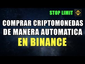 Como Poner Una Orden de Compra y de Venta en Binance | Tutorial Paso a Paso 2021