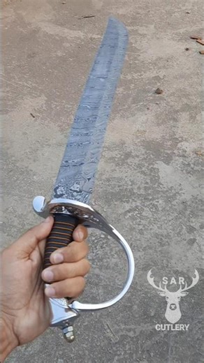 Handmade Damascus twist Sword | Damascus swords #indianswordmarket #swordmaking #handmade #edcknife