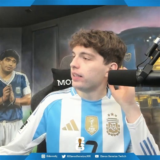 Argentine streamer, Davo Xeneize: 🗣️ “Have you noticed that Argentina, every time it won the World Cup, it was in an even year? 1978, 1986, 2022. We're in 2026… I'll leave it there, every time we won the World Cup, it was played in an even year.”
