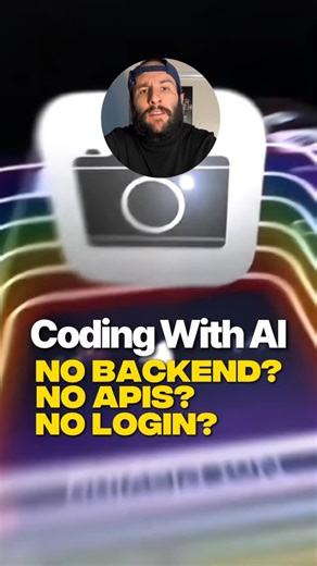Sina | building apps with AI… and NO BACKEND?!👇 • This is a new tool by Convex, called Chef… You can also use Chef to build your own AI code... | Instagram