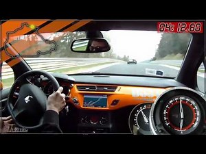 Citroen DS3 Racing en Nurburgring con pique incluído (BMW 135i)