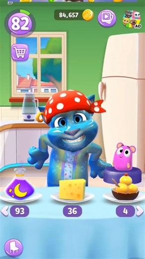 Funny Talking Tom moments Part 43 #talkingtom #shorts #cartoon