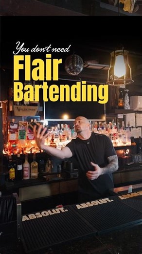How to flair bartend