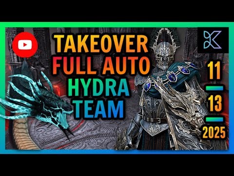 Raid: Shadow Legends - Hydra Full Auto Teams Takeover - x3 SPEED RUNNING !