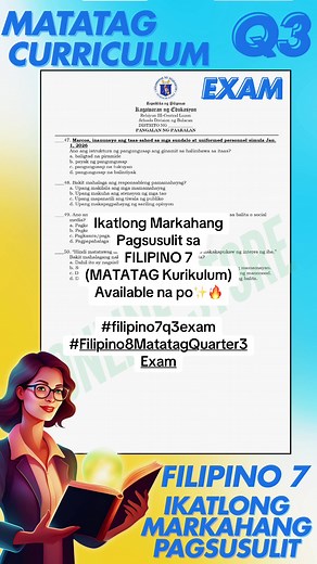 Filipino 7 Matatag Q3 Exam: Review and Answer Key