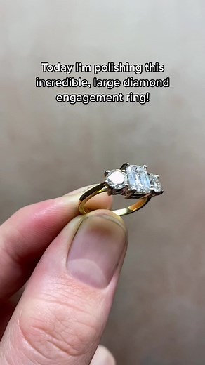 Polishing Diamond Engagement Ring for Stunning Results