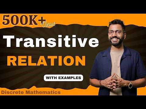 Transitive Relation with examples
