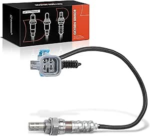 A-Premium O2 Oxygen Sensor Compatible with Chevy, GMC, Cadillac, Buick, Pontiac & Saturn Models - Silverado 1500, Suburban, Avalanche, Tahoe, Malibu, Yukon, Sierra, Escalade & More, Replace# 12573005