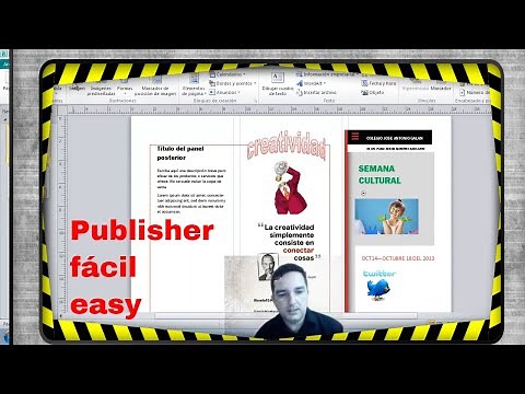 📄 Cómo Hacer un Folleto Profesional en Publisher en 5 Minutos 🚀