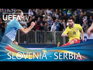 Futsal EURO highlights: Slovenia v Serbia