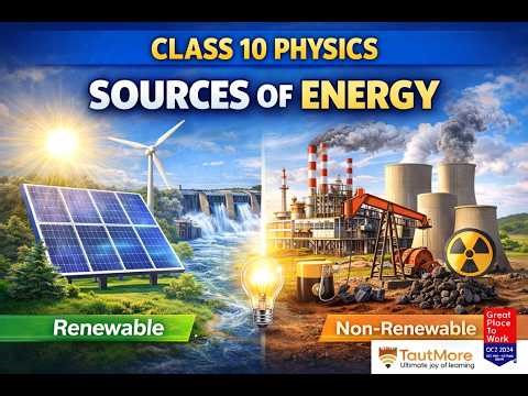 Sources of Energy | Class 10 Physics | Full Chapter Explained