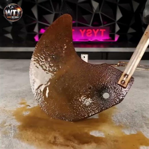 ASMR - Extremely Rusty and Destroyed Guillotine Restoration - No Talking