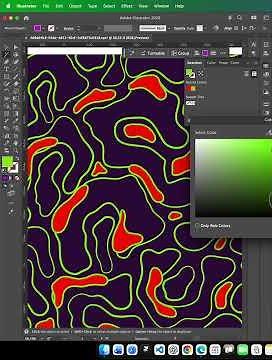 Pro Trick Selected and Change Pattern Color In Adobe Illustrator