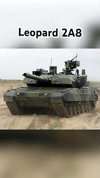 Deutschland testet neuen Leopard 2A8 Kampfpanzer #panzer #leopard