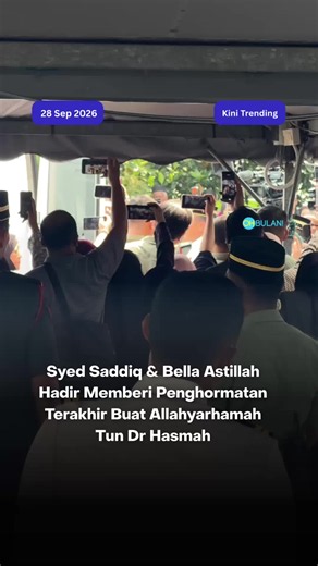 💔 Semoga Allah SWT mengurniakan rahmat, keampunan dan menempatkan roh beliau bersana kalangan hamba-Nya yang beriman dan beramal soleh. Amin Ya Rabbal ‘Alamin.