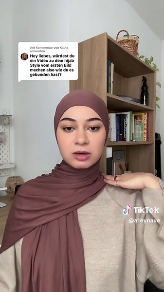 Hochsteckfrisur Kopftuch Tutorial für Muslima