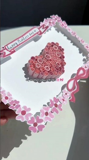 🌸 DIY Mother's Day Flower Bouquet 💖 | Easy Handmade Paper Gift #Shorts #flowercraft