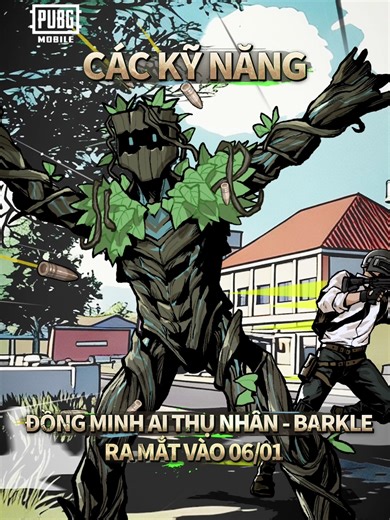 Đồng Minh Thụ Nhân và Barkle cùng PUBG MOBILE 4.2