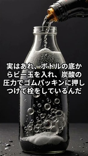 なぜ夏の定番「ラムネ」の瓶には、カランコロンと「ビー玉」が入っているのか？#雑学 #豆知識 #ラムネ #夏祭り #レトロ