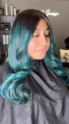 Major Hair Transformation!🦚￼ #hair