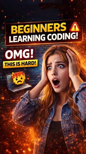 Beginners Learning Coding Be Like 😵‍💫💻 | Funny Coding #shorts