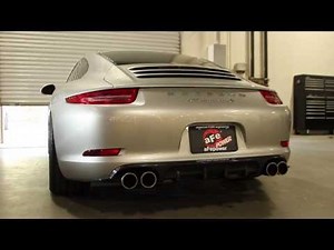 aFe POWER 2013 2014 Porsche 911 Carrera S 991 Cat-Back Exhaust System Sound Clip