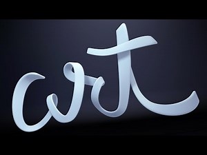 Cinema 4D Tutorial - Create a Bouncy Logo Animation Using the Jiggle Deformer
