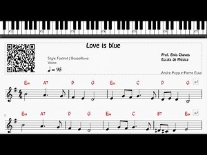 🎼 Love is blue - 218 - Paul Mauriat - Tutorial Partitura Fácil 2