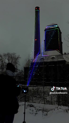 ☣️LASER MAPPING ☢️#lights #christmas #mapping