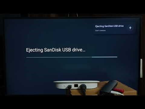 How to Safely Eject USB Flash Drive or Pendrive on Google TV Streamer 4K | Chromecast with Google TV