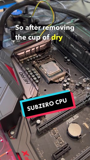 SUBZERO CPU Experiment Results
