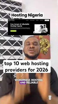 top 10 web hosting providers for 2026