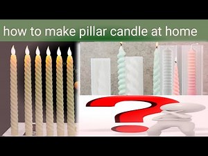How to Make Pillar Candle at Home | Easy DIY Candle making Tutorial | ZT FLAME AND ARTCRAFT STUDIO