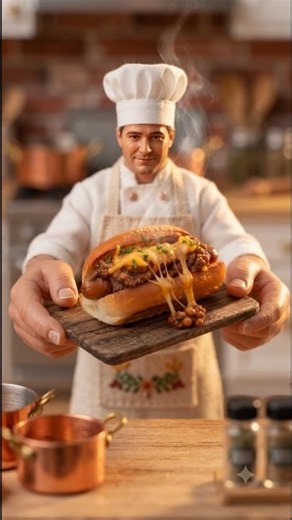 🌭 Tiny Chili Cheese Hot Dog That Looks Real! 🤯 #shorts #miniaturecooking