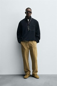 TEXTURED POUCH POCKET JACKET