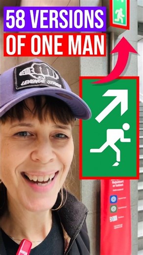 This is why every emergency exit sign looks the same #visualstorytelling #visualcommunication