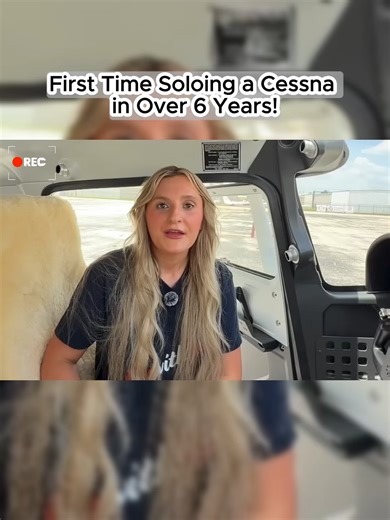 First Time Soloing a Cessna After 6 Years!