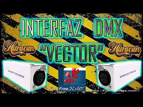 Interfaz DMX Vecttor "Unboxing Y Prueba"