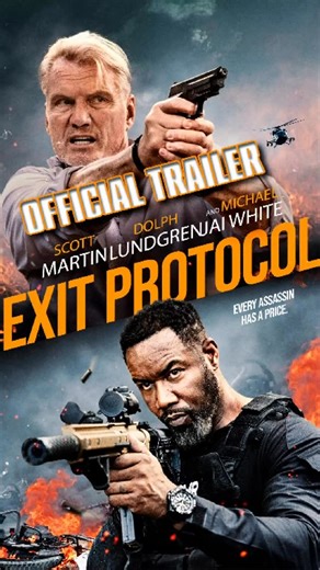 Saban Films on Instagram: "A cold-hearted assassin is tasked with eliminating his predecessor. Watch EXIT PROTOCOL in select theaters, On Demand & Digital TODAY! Starring @scottmartinofficial @dolphlundgren @officialmichaeljai and @charlottekirkofficial."