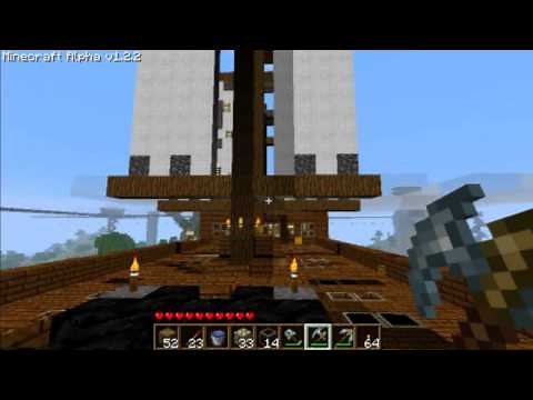 Minecraft Moving Boat Mod